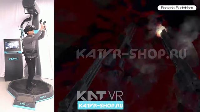 Геймплей игры Esoteric Buddhism для аттракциона виртуальной реальности KATVR смотреть онлайн