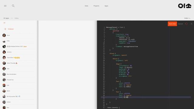 Step 3 - Edit and optimise your app UI live with CVU | Build Machine Learning Apps with Memri смотреть онлайн