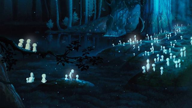 Princess Mononoke Forest (Studio Ghibli ASMR Ambience)