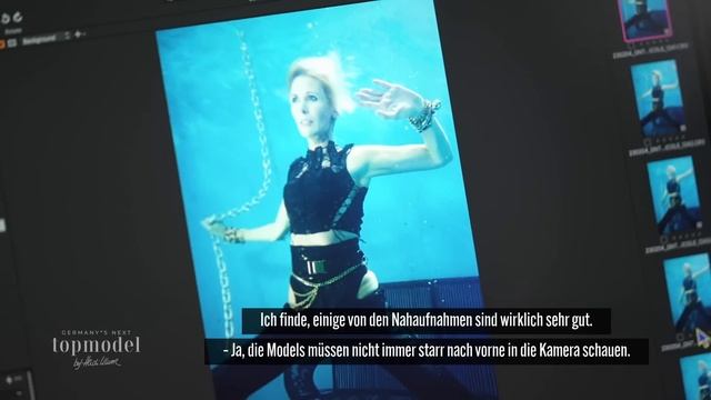 Unterwasser-Shooting: Wer macht eine gute Figur und wem geht der Atem aus? | GNTM 2023 ProSieben смотреть онлайн