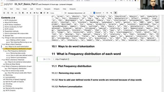 Natural Language Processing Tutorial Part-2 | PyCSR | Learn Python Online with Pankaj Soni смотреть онлайн