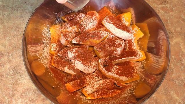 Любимый рецепт печеной тыквы / Тыква фри в духовке смотреть онлайн