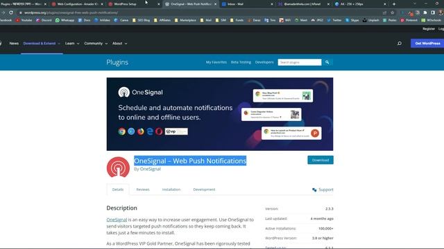 How To Add Push Notification ? On WordPress Website For Free | OneSignal Full Setup | Akram Hossain смотреть онлайн