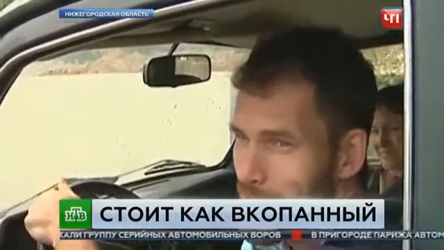 Сошлись две беды: в Нижегородской области дорогу проложили внутри опоры ЛЭП смотреть онлайн