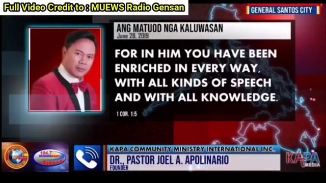 KAPA UPDATE: June 28, 2019 Pag-uusap ni Pastor at Sen. Dela Rosa inihayag ni Pastor смотреть онлайн