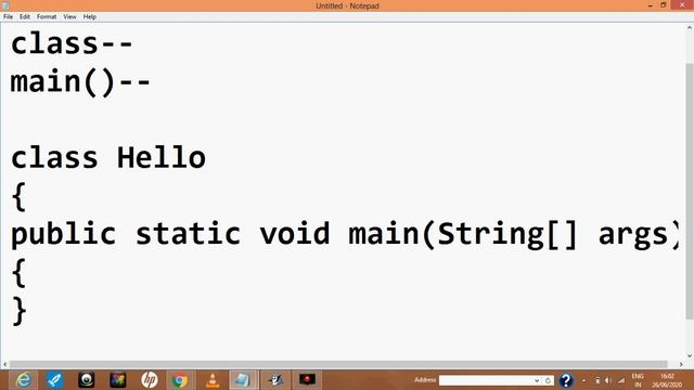 Java program to print message in BlueJ смотреть онлайн