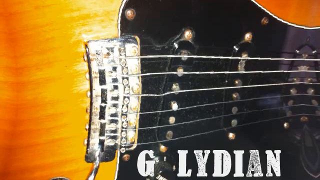 G Lydian Mode - Groovy Backing Track!