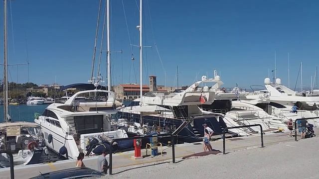 Mandraki Port Rhodes Town September 2019 смотреть онлайн