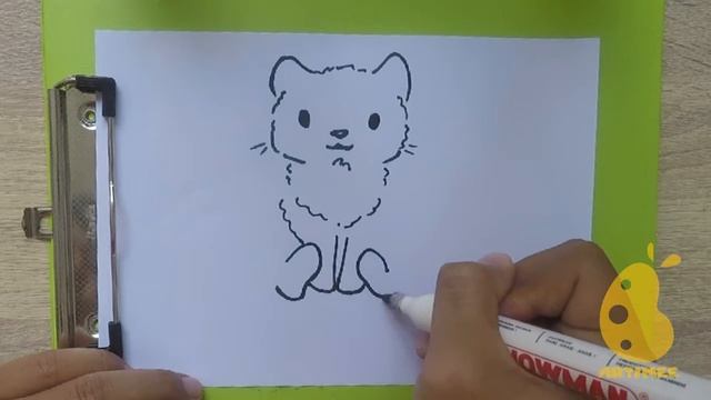 How to Draw snow leopard смотреть онлайн