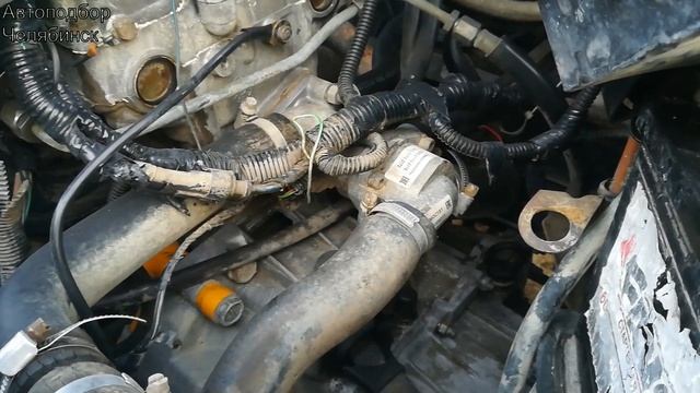 Где находится номер двигателя на ВАЗ 2110, ВАЗ 2111, ВАЗ 2112 - 16 клапанов смотреть онлайн