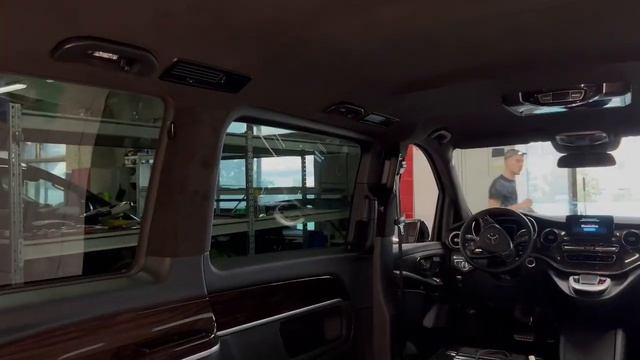 V-class, Vito W447 - перешив салона + удлинение рельс + столик + перешив потолка + потолочник смотреть онлайн