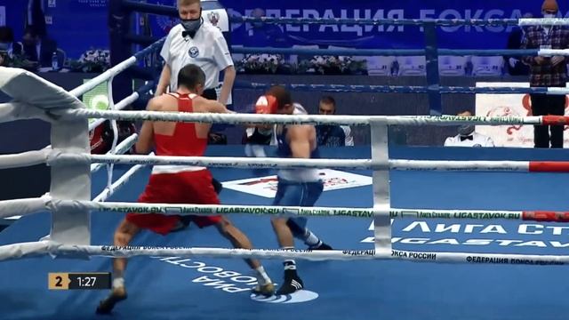 Мастер спорта против Чемпиона Мира по боксу / Бой / Чемпионат России по боксу 2020 смотреть онлайн