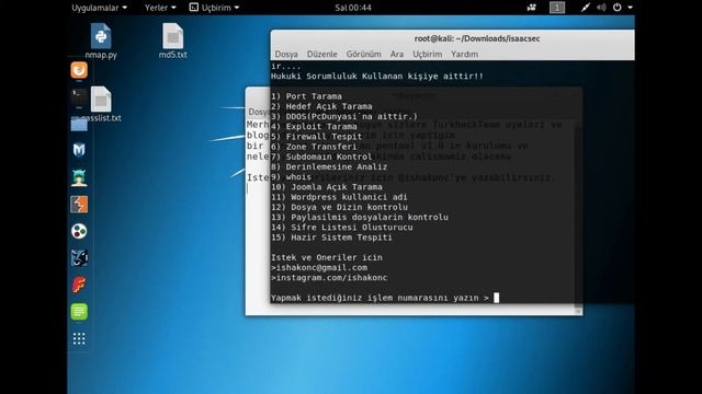 Artık Pentest Çok Kolay!! -İsaac Security Pentool v1.0 смотреть онлайн