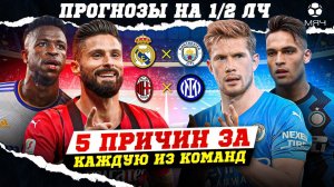Прогнозы на 1/2 ЛЧ | МЯЧ Подкаст