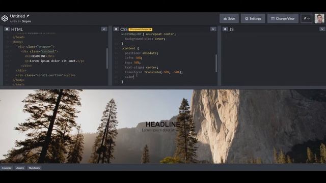 Как реализовать эффект Parallax на JQuery? смотреть онлайн