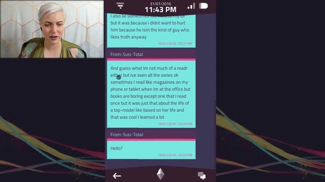 Therapist Plays Visual Novel Game, A Normal Lost Phone (Part 3) смотреть онлайн