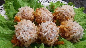 Тефтели Ежики с рисом