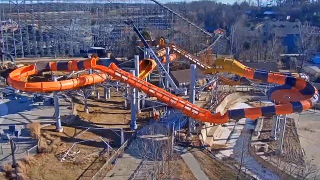 Cheetah Chase Construction Update | Holiday World and Splashin’ Safari смотреть онлайн