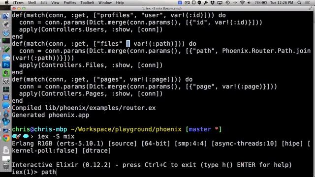 Phoenix web framework for Elixir смотреть онлайн