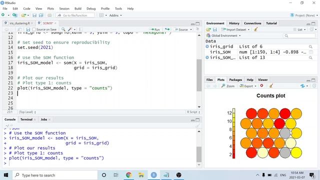 Self-Organizing Maps (SOMs) in R Tutorial - Visualizing using the kohonen package смотреть онлайн