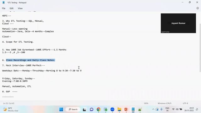 ETL Testing using Informatica | Software Testing| Batch 20| Demo 1|+91 6363190920 | смотреть онлайн