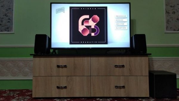 Edifier R1855DB + Edifier T5 Bass test