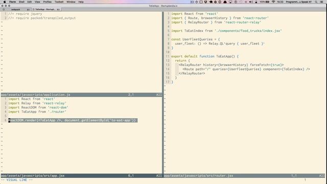 ToEatApp React-Relay-GraphQL Tutorial - Application Setup смотреть онлайн