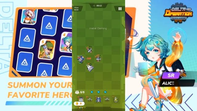 Delta Ops Tactical Merge War Gameplay - Strategy Game Android APK смотреть онлайн