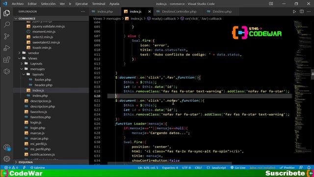 111. Mantenimiento de Mensajes, parte 7 - E-commerce con PHP JS MYSQL HTML CSS смотреть онлайн