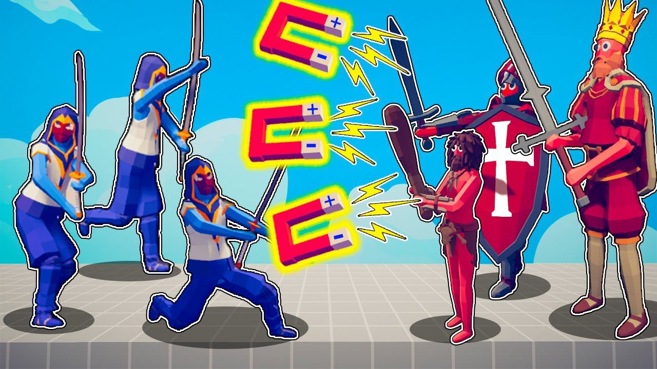 MAGNETIC NINJA Vs EVERY FACTION | TABS - Totally Accurate Battle Simulator