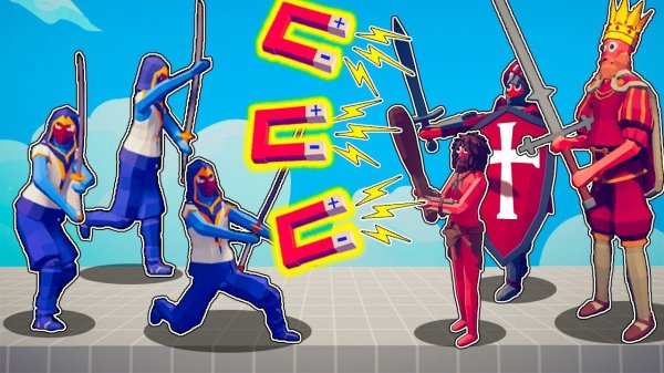 MAGNETIC NINJA vs EVERY FACTION | TABS - Totally Accurate Battle Simulator