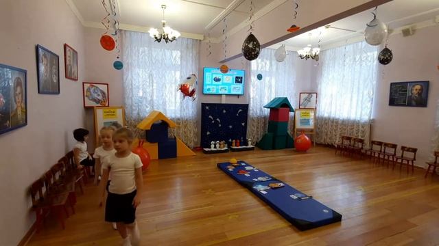 День космонавтики. Детский сад № 339. смотреть онлайн