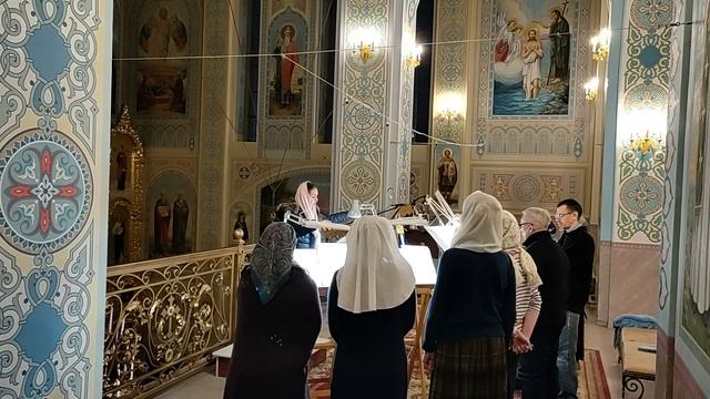 Стихиры на стиховне воскресные гл.1-й, "Слава, и ныне" гл. 6-й. Регент Екатерина Артюхова. смотреть онлайн