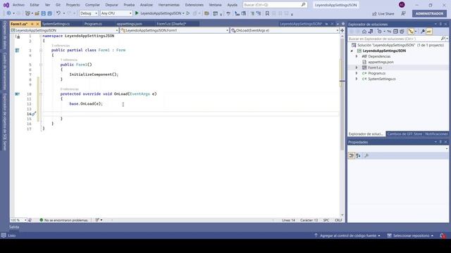 Agregar, leer configuraciones y ConnectionString en AppSettings.json desde WinForms .NET 7 - C# смотреть онлайн