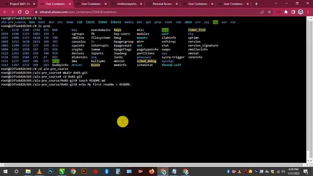 0x01 Git 1 Repo session смотреть онлайн