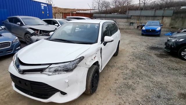 КРАТКИЙ ВИДЕООБЗОР TOYOTA COROLLA FIELDER 2015 ГОДА, ДВС 1500 СС, 4 WD смотреть онлайн