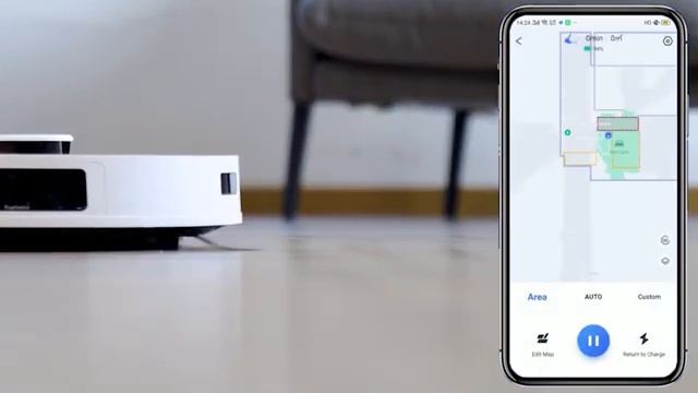 Робот-пылесос ECOVACS DeeBot Ozmo T9 смотреть онлайн