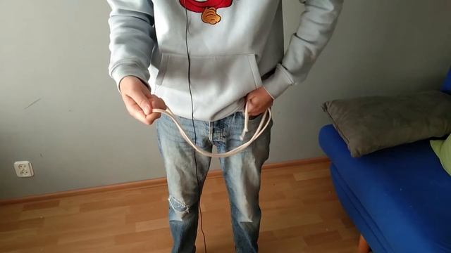 Секрет фокуса с верёвкой - перемещение концов верёвки смотреть онлайн