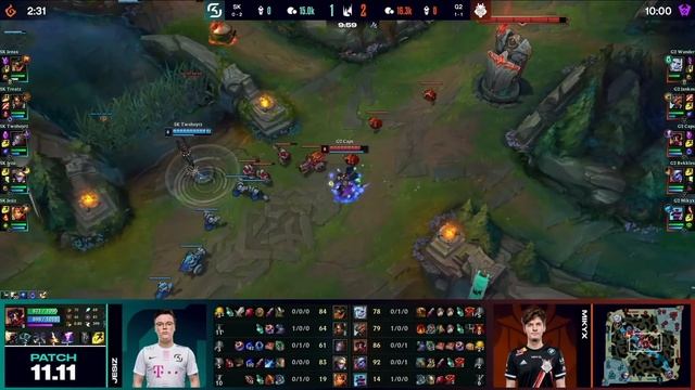 SK vs G2 | Неделя 1 День 3 | 2021 LEC Летний сплит | SK Gaming vs G2 Esports смотреть онлайн