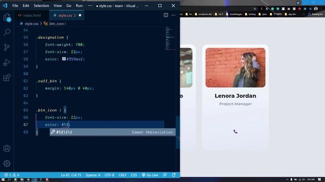 How to Make Awesome Team Section Design Using HTML and CSS смотреть онлайн