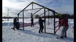 ✅Гараж Мечты✅- Своими руками. Разборный Каркас для Гаража.