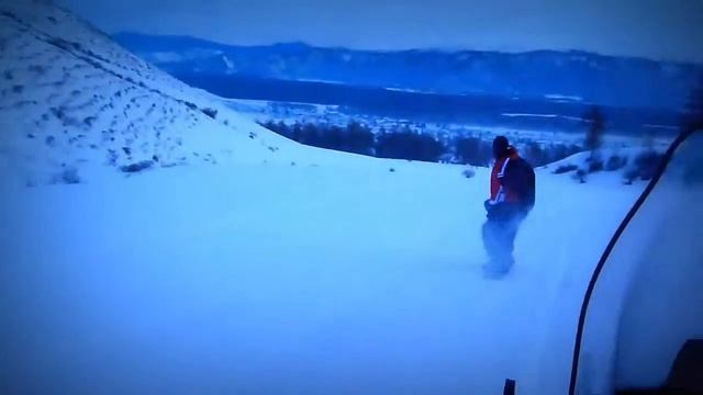 Усть Кокса, сноуборд, снегоход и море эмоций смотреть онлайн