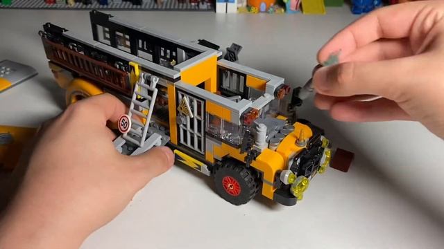 ПЕРЕДЕЛЫВАЮ АВТОБУС ИЗ ЛЕГО / СНОВА… Лего / Lego смотреть онлайн