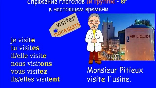 3 Урок французского. Спряжение глаголов 1 группы. #французскийязык смотреть онлайн