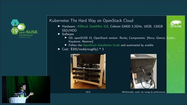 openSUSE Conference 2019 - "Kubernetes The Hard Way" on openSUSE Cloud environment смотреть онлайн
