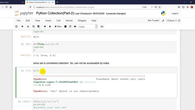 Python 3 Tutorial 07: Sets смотреть онлайн