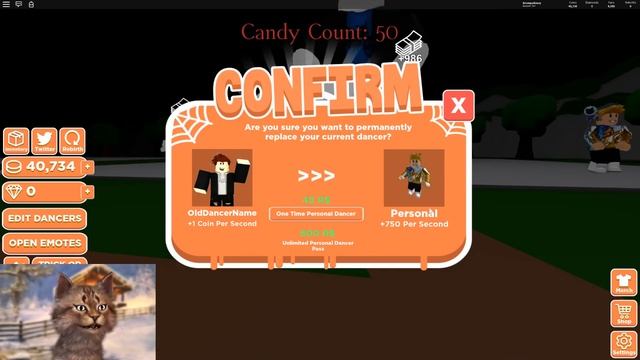 Giant Noob Dance Party in Roblox смотреть онлайн