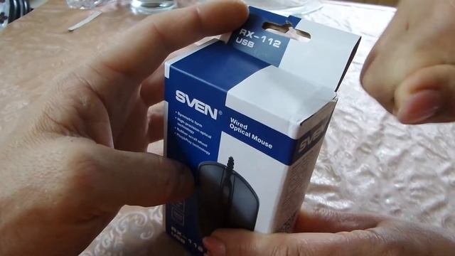 I SVEN RX-112 USB Компьютерная мышь Computer Mouse Ratón De Computadora куплено в Украине  20210610