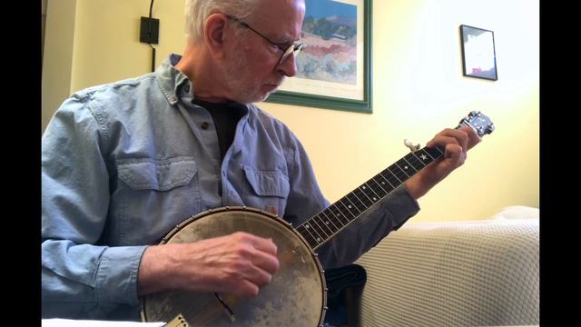 The Year of Jubilo -- two finger & clawhammer banjo with tablature смотреть онлайн