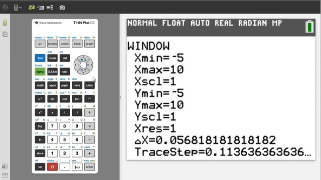 How to Adjust the Graphing Window on the TI 84 Plus CE смотреть онлайн